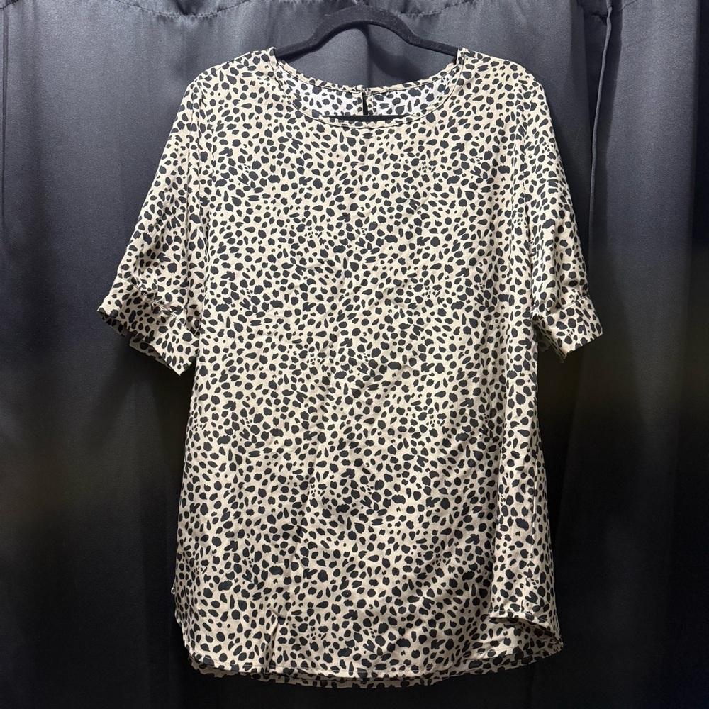 Leopard Print Women's Top